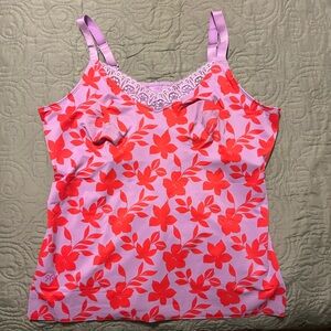 Ruby Ribbon Diva Lace Cami Size 44